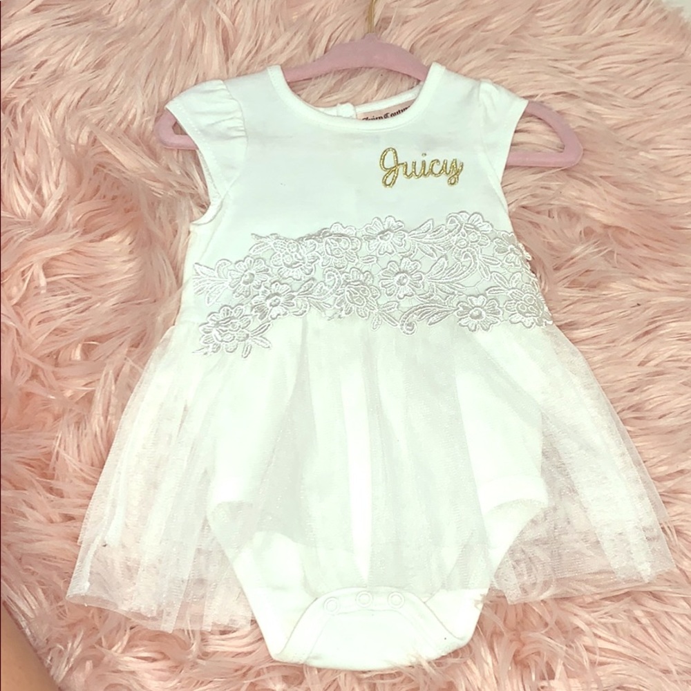 Juicy Couture dressy onesie